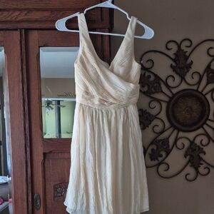 J. Crew Cream Mini Dress